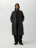 sacai Sueded Cotton Coat Black, Coats