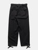 Flat shot of the back of the sacai Suiting Pants Black