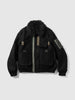 sacai Wool Melton Blouson Black, Jackets