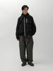 sacai Wool Melton Blouson Black, Jackets