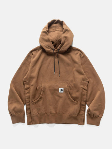 sacai x Carhartt WIP Cotton Jersey Hoodie Dark Beige, Hoodies