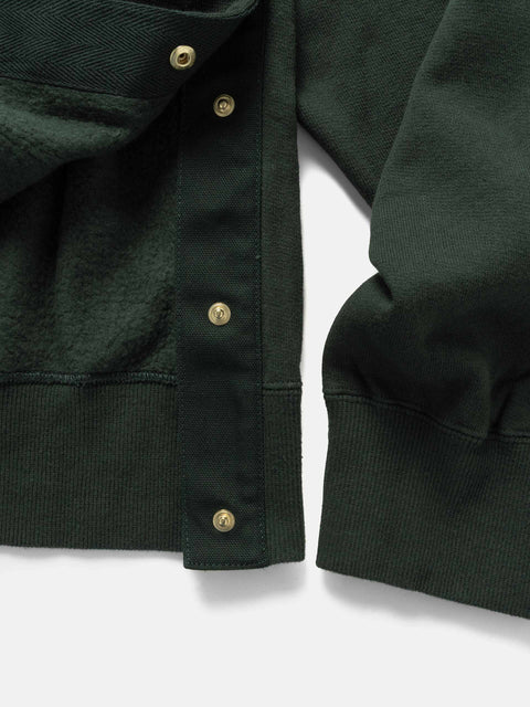 sacai x Carhartt WIP Cotton Jersey Hoodie Green, Hoodies