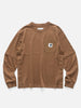 sacai x Carhartt WIP Cotton Jersey L/S T-Shirt Dark Beige, T-Shirts