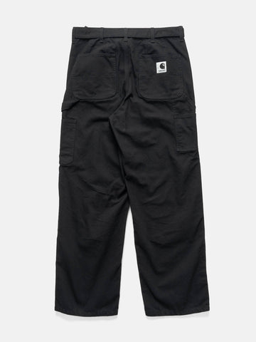 sacai x Carhartt WIP Duck Pants Black, Pants