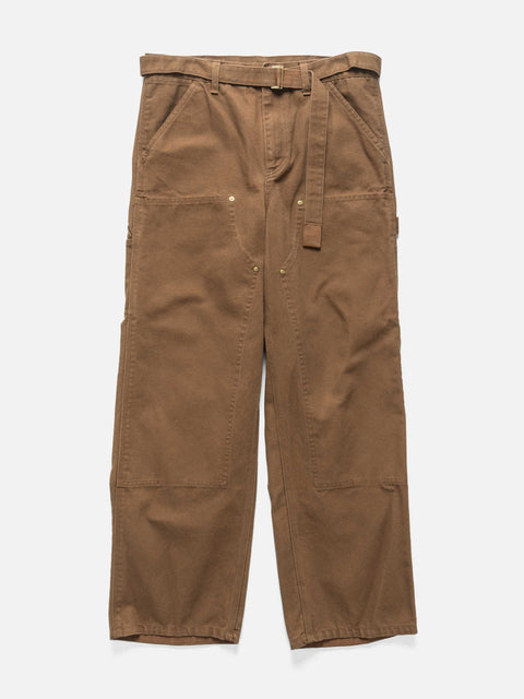 sacai x Carhartt WIP Duck Pants Dark Beige, Pants