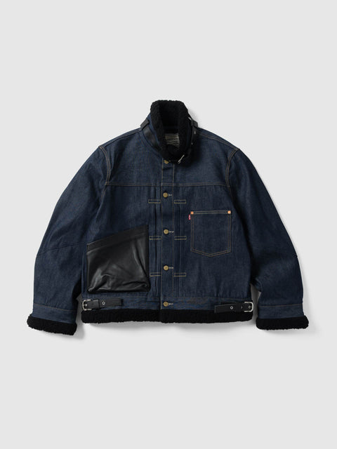 sacai x Levi's Denim Jacket A Indigo, Denim Jackets