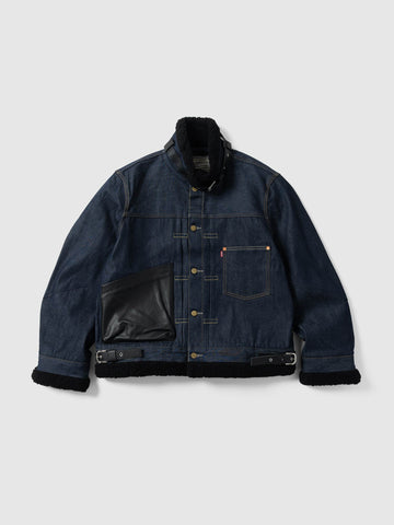 sacai x Levi's Denim Jacket A Indigo, Denim Jackets