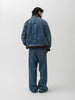 sacai x Levi's Unisex Pants A Blue, Jeans