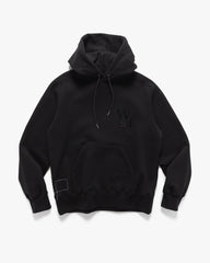 sacai x WTAPS Flock Print Hoodie Black, Sweaters