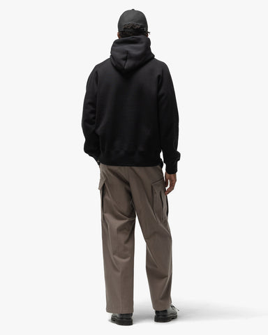 sacai x WTAPS Flock Print Hoodie Black, Sweaters