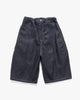 sageNATION Box Pleat Shorts Raw Denim, Bottoms