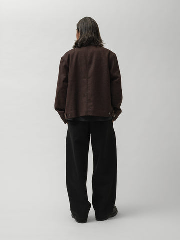 sage NATION Mainichi Trouser Cotton Canvas Black, Pants