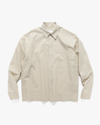 sageNATION Pocket Parka Shirt Parchment Check, Shirts