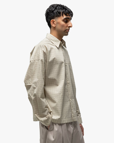 sageNATION Pocket Parka Shirt Parchment Check, Shirts