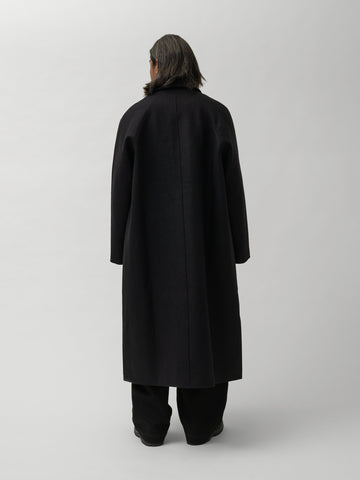 sage NATION Takeshi Coat Wool Black, Coats