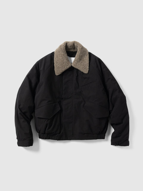 sage NATION Toya Bomber Cotton Broad Cloth Dark Navy, Jackets