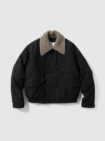 sage NATION Toya Bomber Cotton Broad Cloth Dark Navy, Jackets