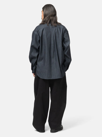 sageNATION Box Pleat Trouser Black, Trousers