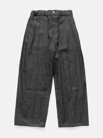 sageNATION Box Pleat Trouser Denim Raw Black, Jeans