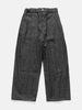 sageNATION Box Pleat Trouser Denim Raw Black, Jeans