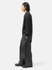 sageNATION Box Pleat Trouser Denim Raw Black, Jeans