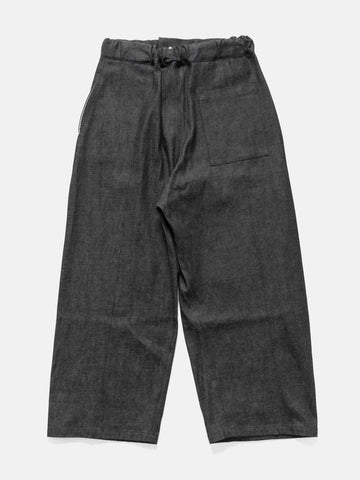 sageNATION Box Pleat Trouser Denim Raw Black, Jeans