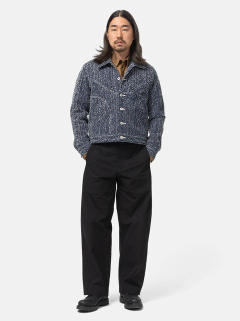 sageNATION Denim Jiji Jacket Indigo Needle Punch, Jackets