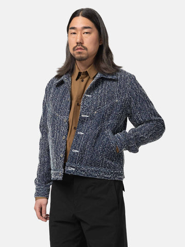 sageNATION Denim Jiji Jacket Indigo Needle Punch, Jackets