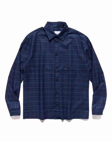 sageNATION Natal Shirt Cotton Indigo Check, Shirts