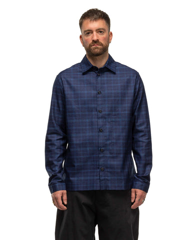 sageNATION Natal Shirt Cotton Indigo Check, Shirts