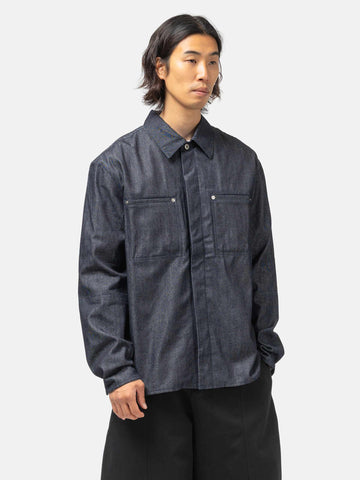 sageNATION Rivet Shirt Raw Denim, Shirts
