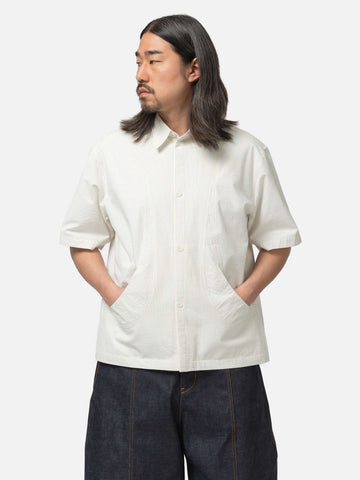sageNATION Takeshi Shirt Ivory Stripe, Shirts