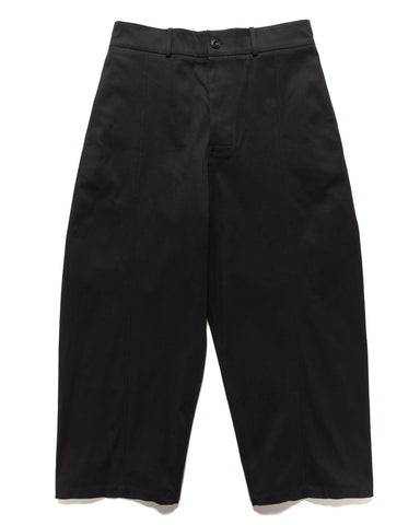 sageNATION Welt Trouser Cotton Drill Black, Bottoms