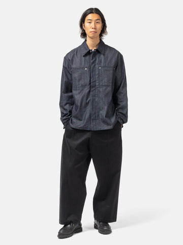 sageNATION Welt Trouser Cotton Drill Black, Trousers