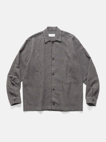 sageNATION Siesta Shirt Wool Cotton Mint Gingham Check, Shirts