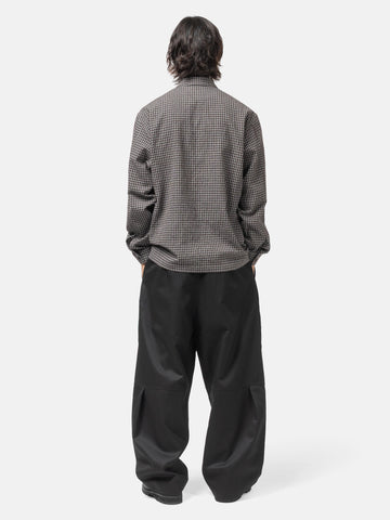 sageNATION Siesta Shirt Wool Cotton Mint Gingham Check, Shirts