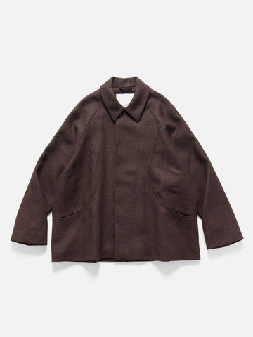 sageNATION Takeshi Jacket Wool Mocha Herringbone, Jackets