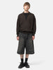 ssstein Baggy Denim Shorts Black, Shorts