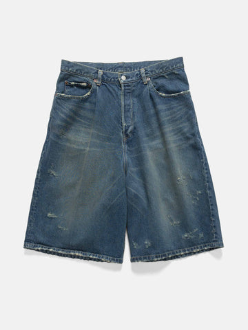 ssstein Baggy Denim Shorts Indigo, Shorts