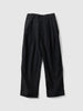 ssstein Cotton Nylon Wide Easy Trousers Black, Pants