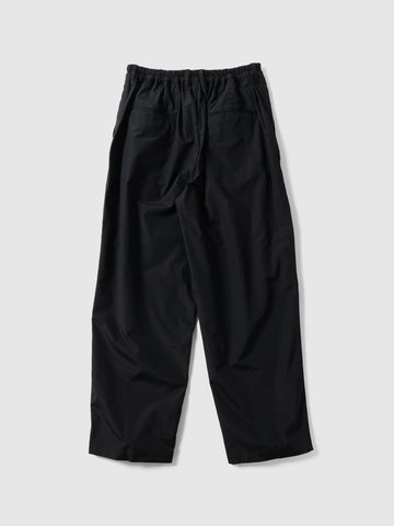 ssstein Cotton Nylon Wide Easy Trousers Black, Pants