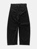 ssstein Cotton Satin Round Pants Black, Pants