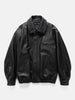 ssstein Cow Leather Vintage Zip Jacket Black, Leather Jackets