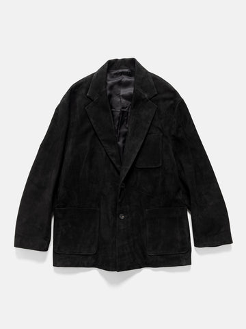 ssstein Cow Nubuck Blazer Black, 