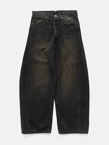 ssstein Deformation Wide Denim Jeans Black, Jeans