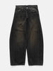 ssstein Deformation Wide Denim Jeans Black, Jeans