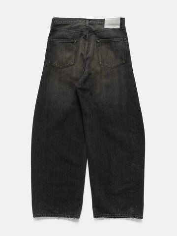 ssstein Deformation Wide Denim Jeans Black, Jeans