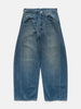 ssstein Deformation Wide Denim Jeans Indigo, Jeans