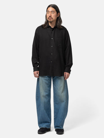 ssstein Deformation Wide Denim Jeans Indigo, Jeans