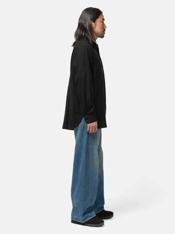 ssstein Deformation Wide Denim Jeans Indigo, Jeans